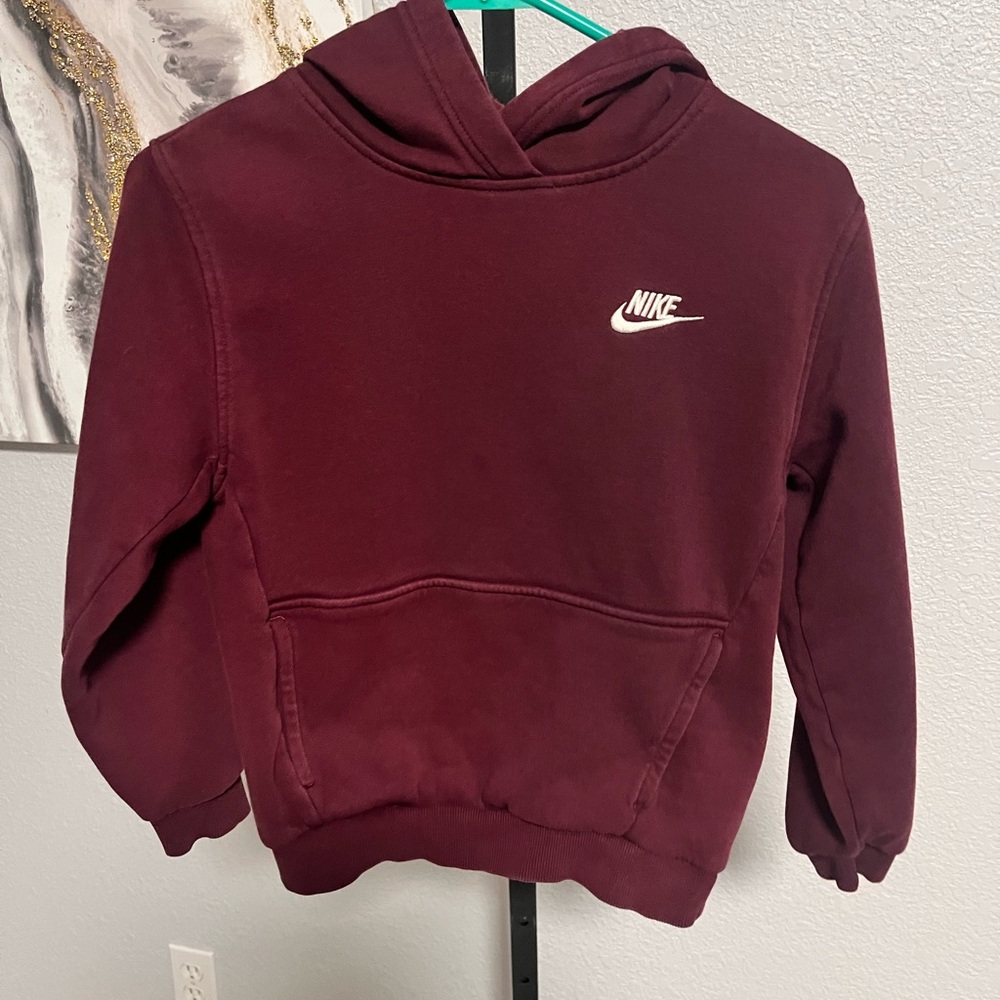 Nike Burgundy Hoodie